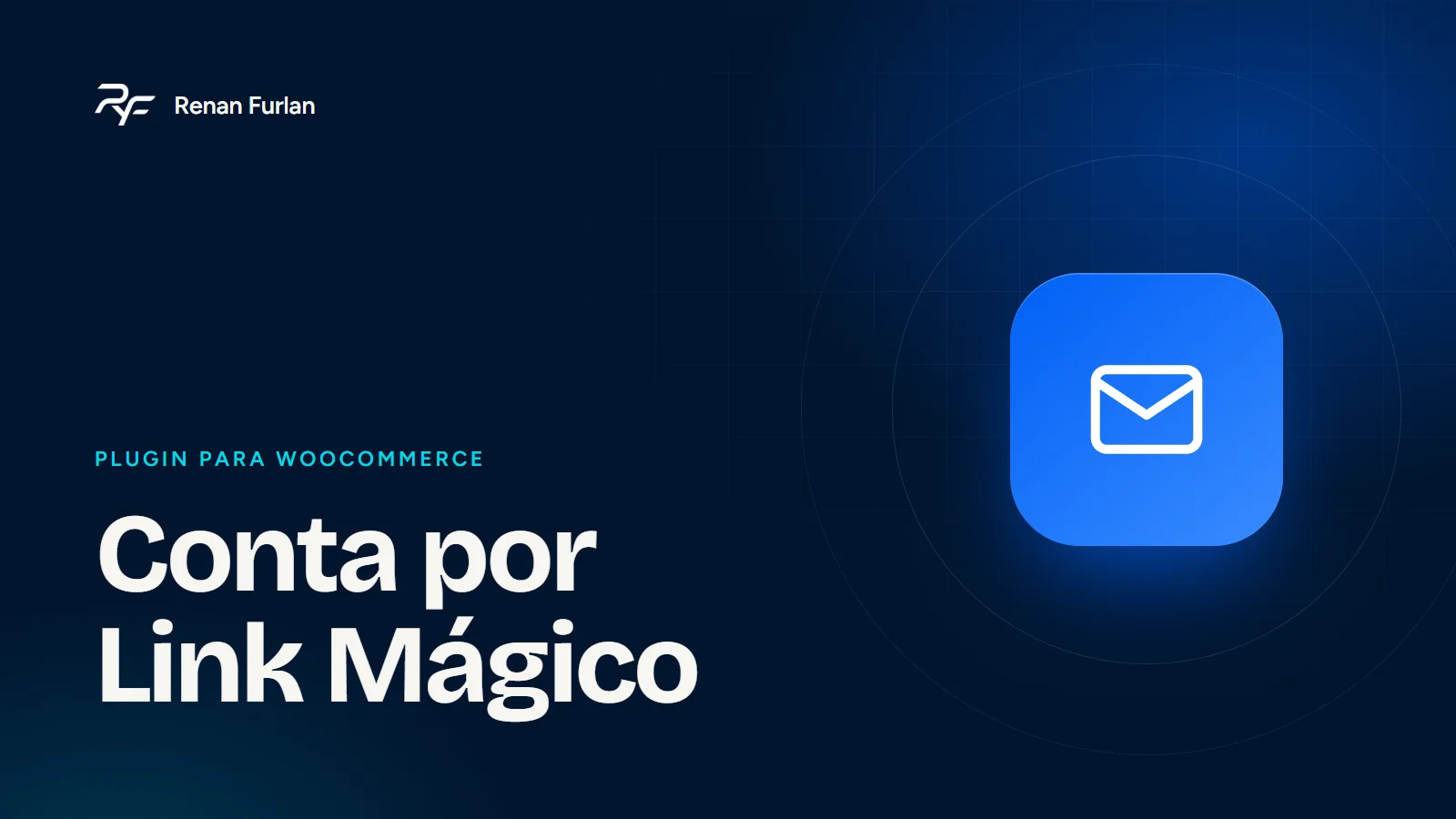 Capa do plugin Conta por Link Mágico para WooCommerce