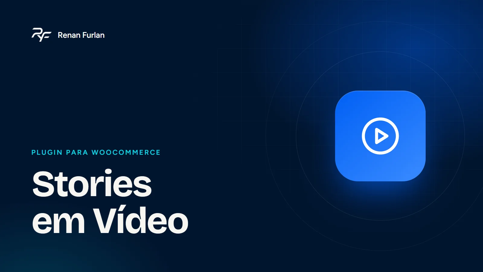 Capa do plugin Stories em Vídeo para WooCommerce